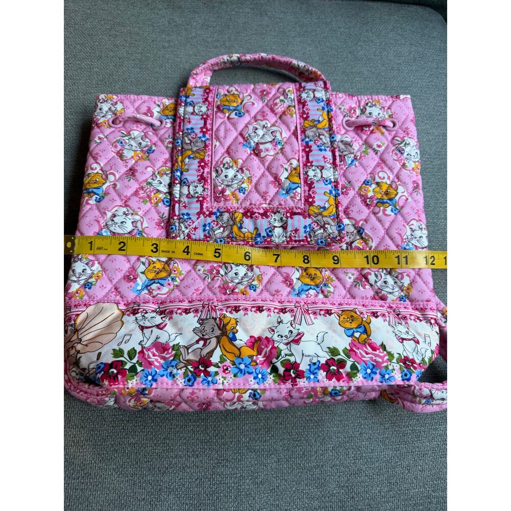Vera Bradley x Disney The Aristocats the Original Drawstring Backpack - Picture 11 of 14